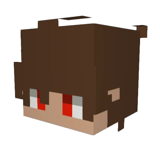 szymon0801 Minecraft avatar head, 3D render