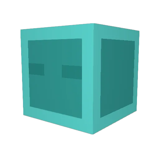 szymson111 Minecraft avatar head, 3D render