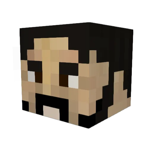 szzs0714 Minecraft avatar head, 3D render