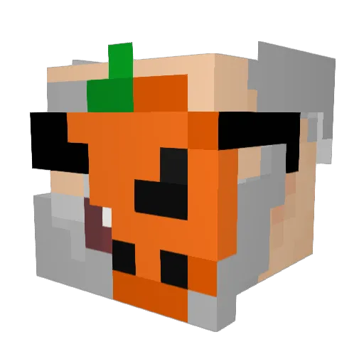 t0d0mi Minecraft avatar head, 3D render