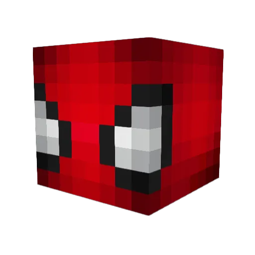 t0m0ak1 Minecraft avatar head, 3D render