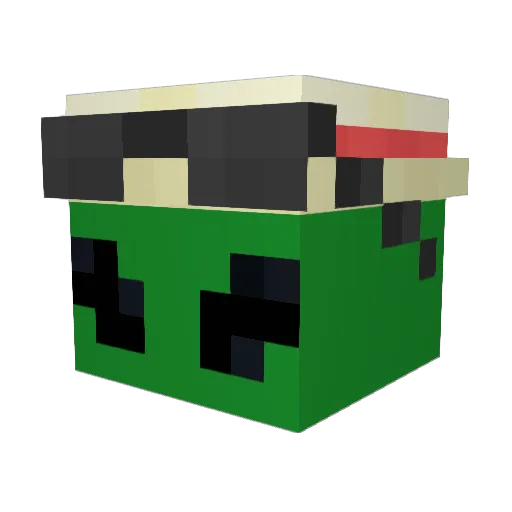 t0mayo Minecraft avatar head, 3D render