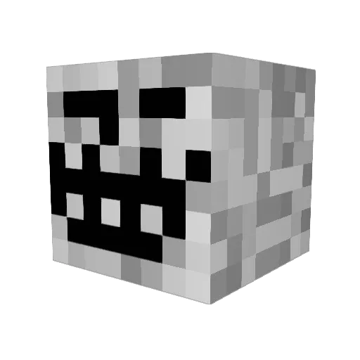 t0mmyram Minecraft avatar head, 3D render