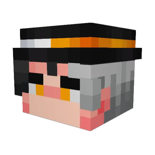 t0rth Minecraft avatar head, 3D render