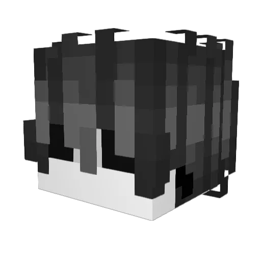 t0tengraeber Minecraft avatar head, 3D render