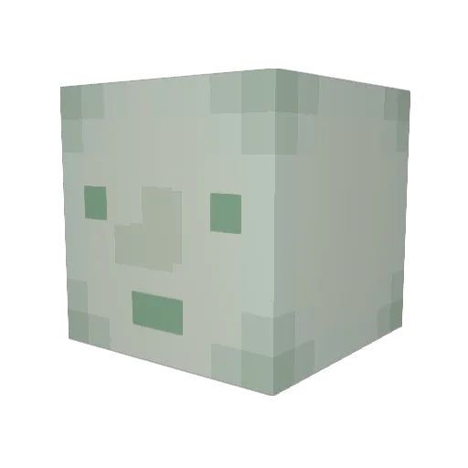 t0ubie Minecraft avatar head, 3D render