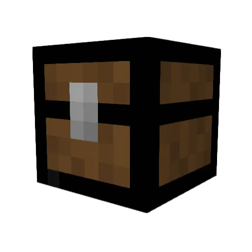 t1less Minecraft avatar head, 3D render