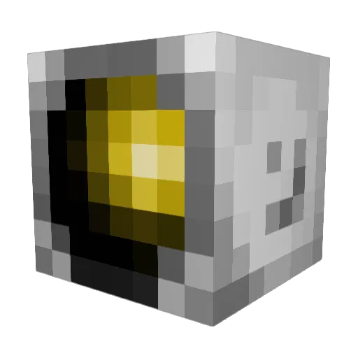t1m2541 Minecraft avatar head, 3D render
