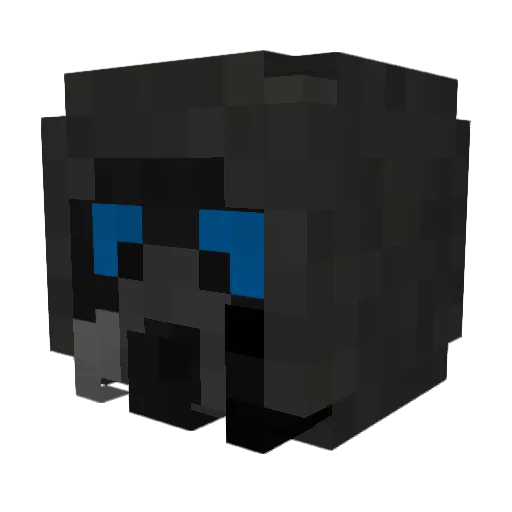 t1moshkaaa Minecraft avatar head, 3D render
