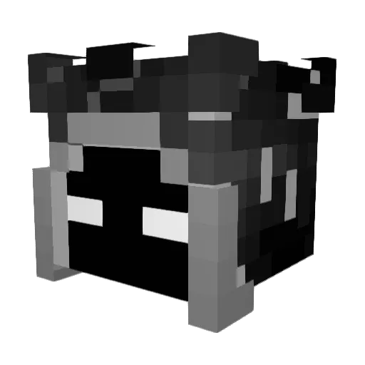 t3afu Minecraft avatar head, 3D render