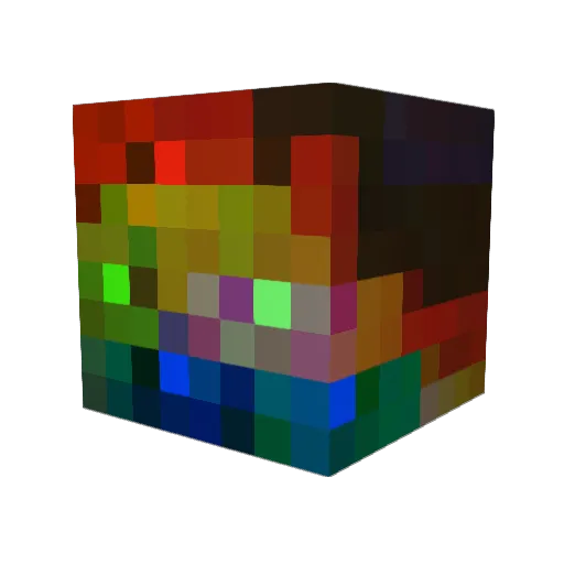 t3o9 Minecraft avatar head, 3D render