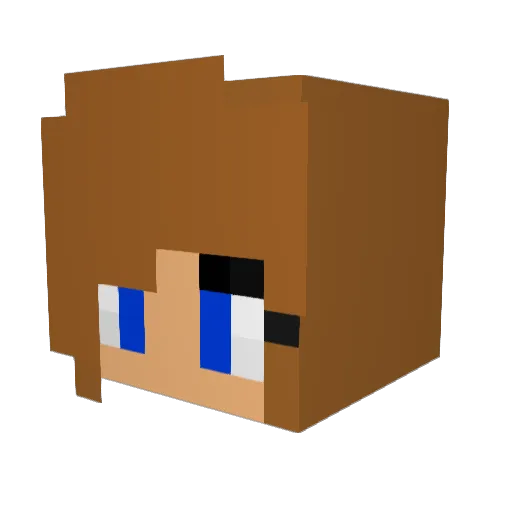 t3yway258 Minecraft avatar head, 3D render