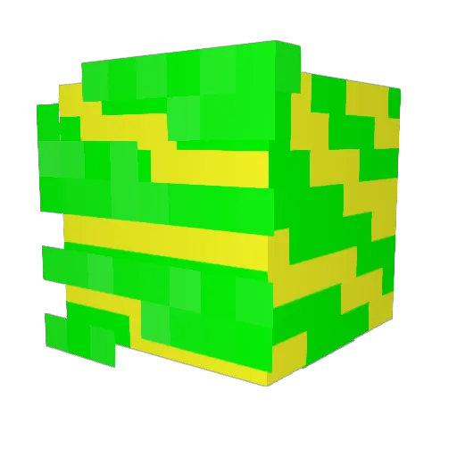 t4har Minecraft avatar head, 3D render