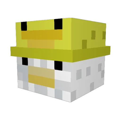 t4rooo Minecraft avatar head, 3D render