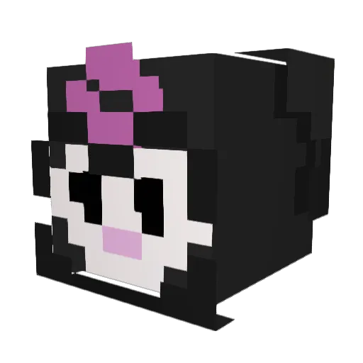 t4rrry Minecraft avatar head, 3D render