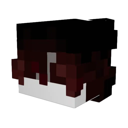 tTabz Minecraft avatar head, 3D render