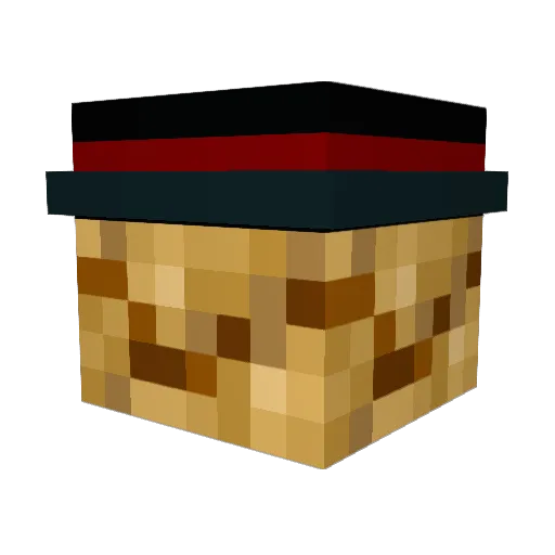 ta5typotato Minecraft avatar head, 3D render