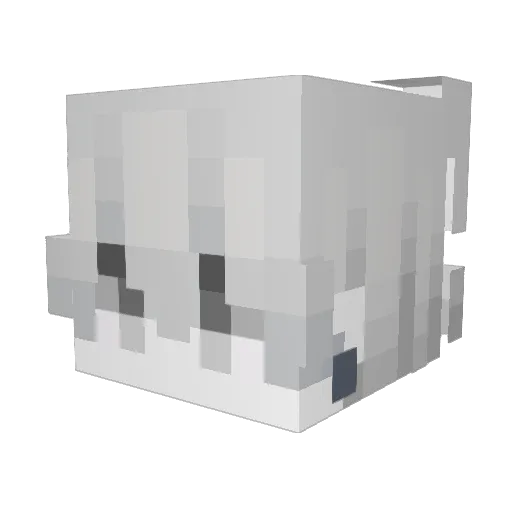 ta7321 Minecraft avatar head, 3D render