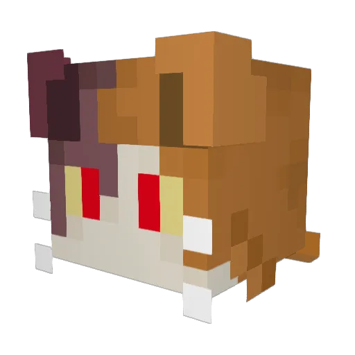 ta_xe Minecraft avatar head, 3D render