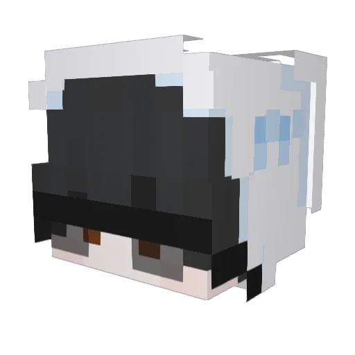 tab420 Minecraft avatar head, 3D render