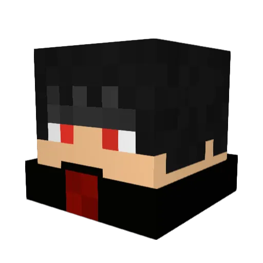 tabasco67 Minecraft avatar head, 3D render