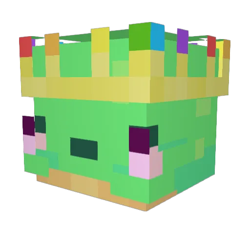 tabb211 Minecraft avatar head, 3D render