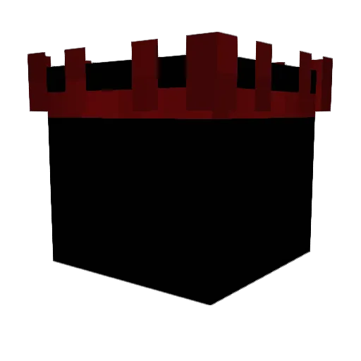 tabbbs Minecraft avatar head, 3D render