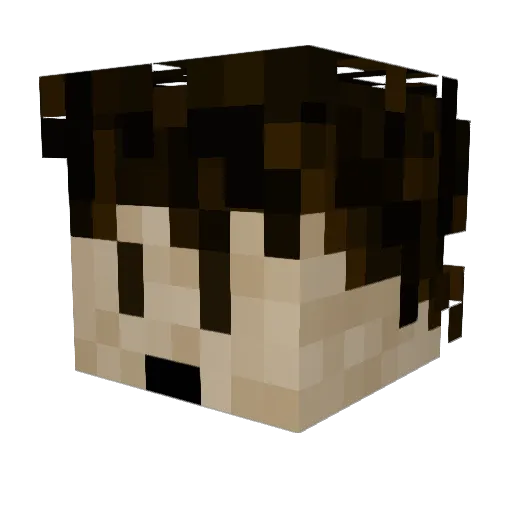 tabbie_rene Minecraft avatar head, 3D render