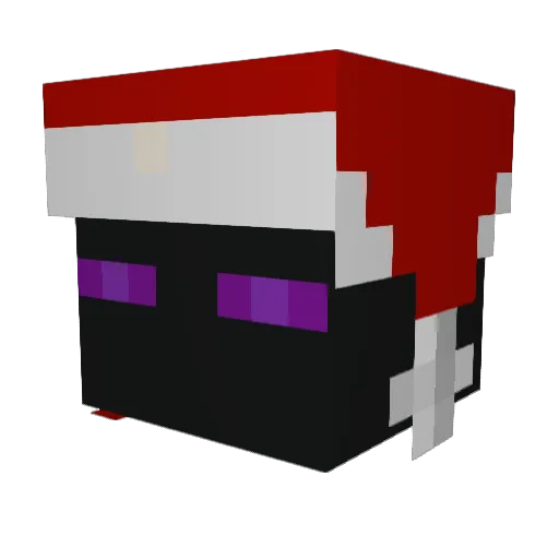 tableland Minecraft avatar head, 3D render