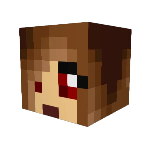 taboral1 Minecraft avatar head, 3D render