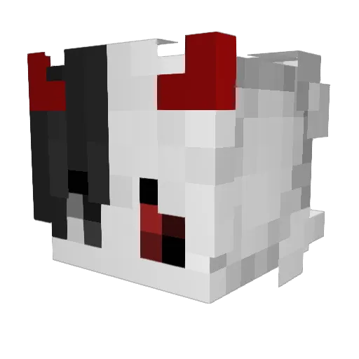 tabosaaa Minecraft avatar head, 3D render
