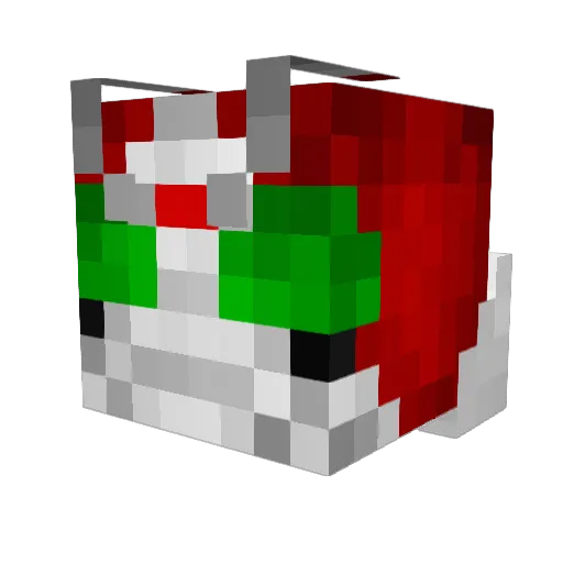 tack5563 Minecraft avatar head, 3D render