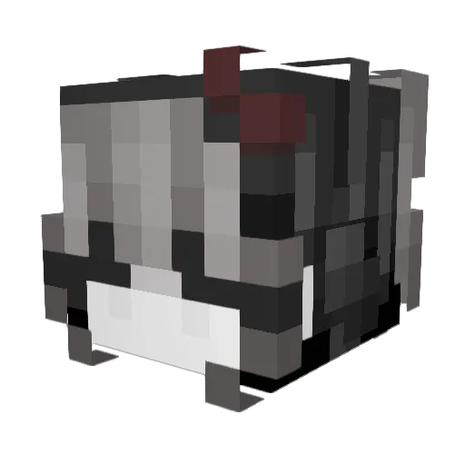 tackzi333 Minecraft avatar head, 3D render