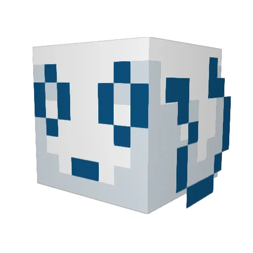 tacocat843 Minecraft avatar head, 3D render