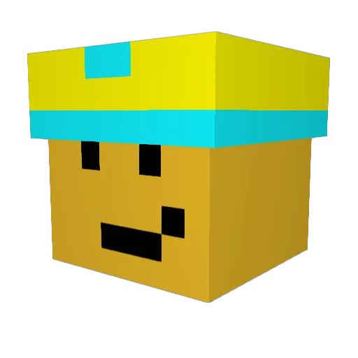 tacosarecool1234 Minecraft avatar head, 3D render
