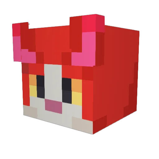 tacotrey2010 Minecraft avatar head, 3D render