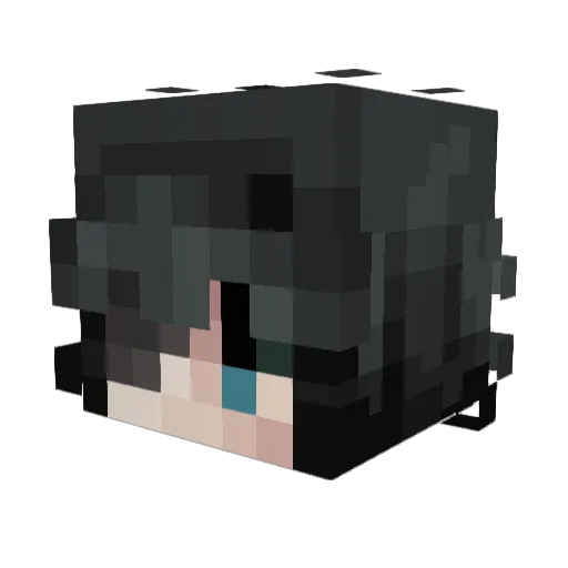 tacowasbored Minecraft avatar head, 3D render