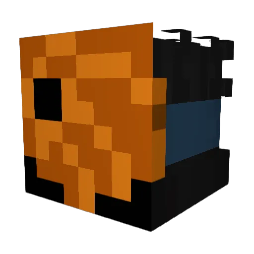 taddeilucas Minecraft avatar head, 3D render