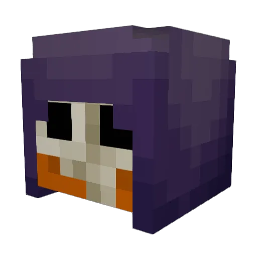 tademaru25 Minecraft avatar head, 3D render