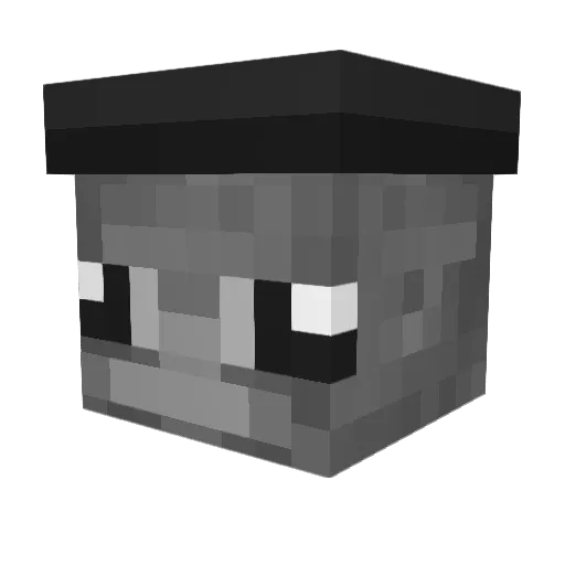taesin2000 Minecraft avatar head, 3D render