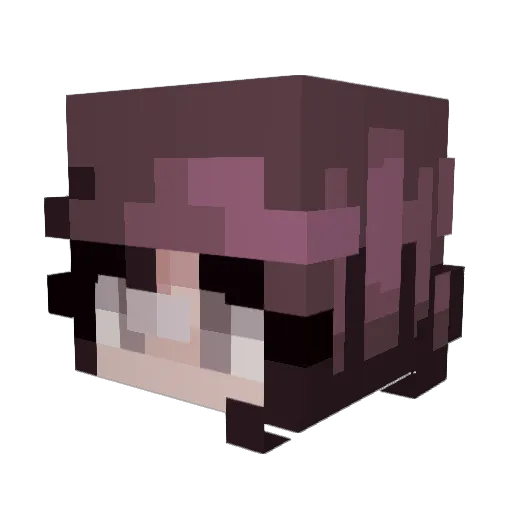 taessniper Minecraft avatar head, 3D render