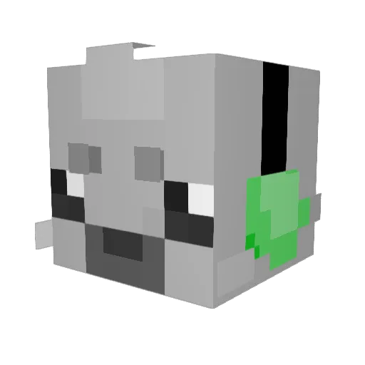 tafelspitzz Minecraft avatar head, 3D render