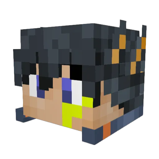 tahabeya77tr Minecraft avatar head, 3D render