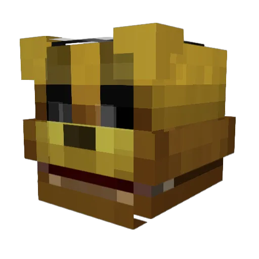 tahs2 Minecraft avatar head, 3D render