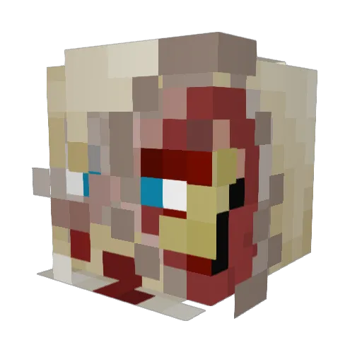 taifun95 Minecraft avatar head, 3D render