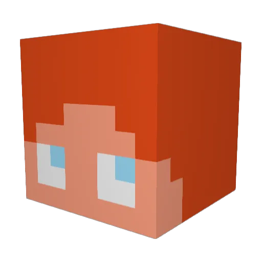 taimaru2379 Minecraft avatar head, 3D render