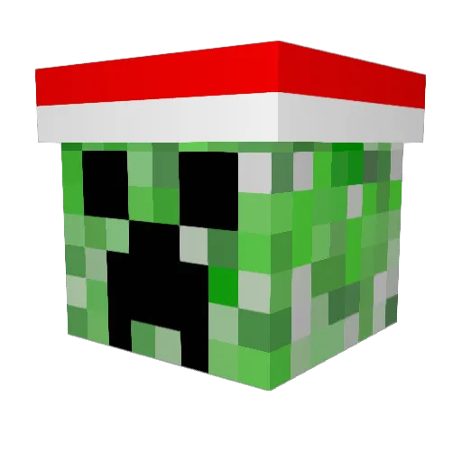 taita8 Minecraft avatar head, 3D render