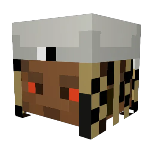 taiyyy Minecraft avatar head, 3D render