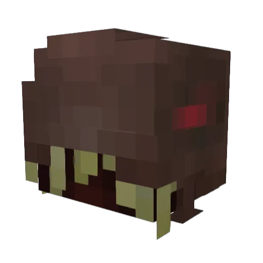 tajadorsinpunta Minecraft avatar head, 3D render