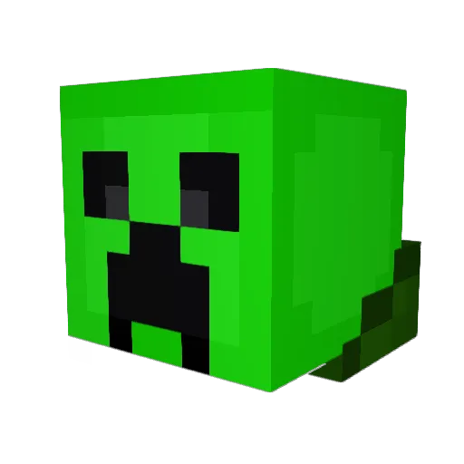 tajest Minecraft avatar head, 3D render